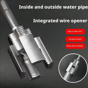 DN15 DN20 Integrated Inner Outer Pipe Thread Tool 4/6 Point Pipe Thread Cutting Tool Universal Thread Mold Household Tool