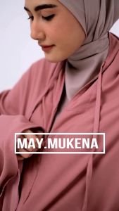 Mukena traveling mini pouch gratis sejadah travel