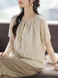 DAIXIANGFEIZI | Chiffon Fashion Large Size Short Sleeve Shirt
