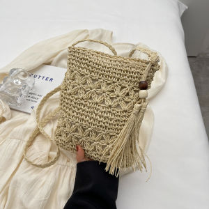 TANGKOU | Summer Lightweight Versatile Woven Straw Fashion Purse
