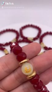 JASONGO123 Lucky charm chinese zodiac sign 12 animal luminous beads lucky bracelet