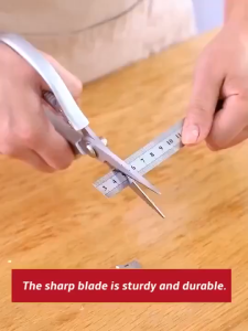 Multipurpose Kitchen Scissors Stainless Steel Sharp Food Scissors For Chicken Vegetable Barbecue Meat Fish Heavy Duty Bone Cut Tool Multi Function Tool