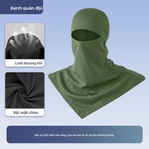 Khẩu Trang Trùm Đầu Nhanh Khô Có Thể Điều Chỉnh Chống Nắng Dành Cho Nam Và Nữ Khi Đạp Xe Và Chơi Thể Thao