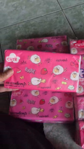 ทิชชู่แกะพรีเมียร์ หนา 3ชั้น พิมพ์ลาย จำนวน 1ห่อ