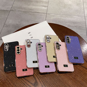 Luxury Plated Phone Hard Shell For Samsung Galaxy A56 A36 A26 A16 A55 A35 A15 Starry Sky Bright Pattern A54/A25/A34/A24/A14 Protective Camera Design Suitable for girls
