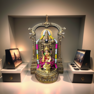 Thirupathi Venkateswara Gold / Copper Colour