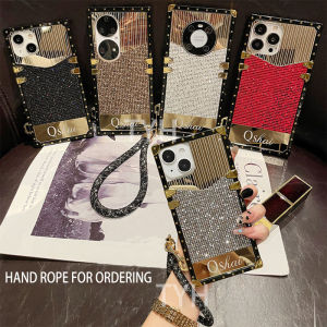 TYH casing Fro HONOR X9A X40 X9B X9 MAGIC5 LITE 5G phone case Fashion Flash splicing glitter pink hand rope Shockproof Cover