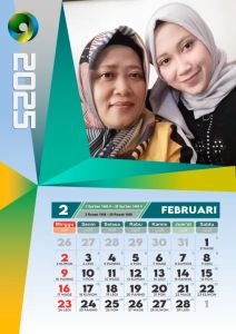 Kalender Nasional Format PPTX Ukuran 21x297cm Potrait Model Kld03