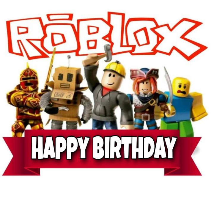 Buy New Giant 8PC Roblox Cake Topper Toppers Party Supplies Decorations  Balloon Balloons Favors Goody Bags Centerpiece Cup Toppers Online at  desertcartINDIA