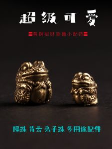 สไตล์ทิเบตส่วนบุคคลทองเหลืองสร้อยข้อมือลูกปัดที่ไม่ซ้ํากันเครื่องประดับทําด้วยมือ Cloud กลับประมาณและร้อยเมล็ดกลิ่นหอม