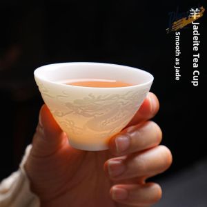 ZHIZHOU | Aesthetic Fragrant White Porcelain Gaiwan Tea Cup