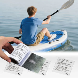 10Pcs Self-Adhesive Waterproof Transparent Self-Adhesive TPU Repair Tape Suitable for Repairing Tents Raincoats Swimming Rings