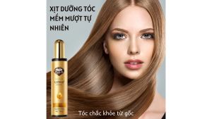 Xịt Nước Hoa Dưỡng Tóc Suôn Mượt Tự Nhiên Giảm Khô Xơ Gãy Rụng Giảm Tình Trạng Trẻ Ngọn Hương Thơm Hoa Hồng Dịu Nhẹ
