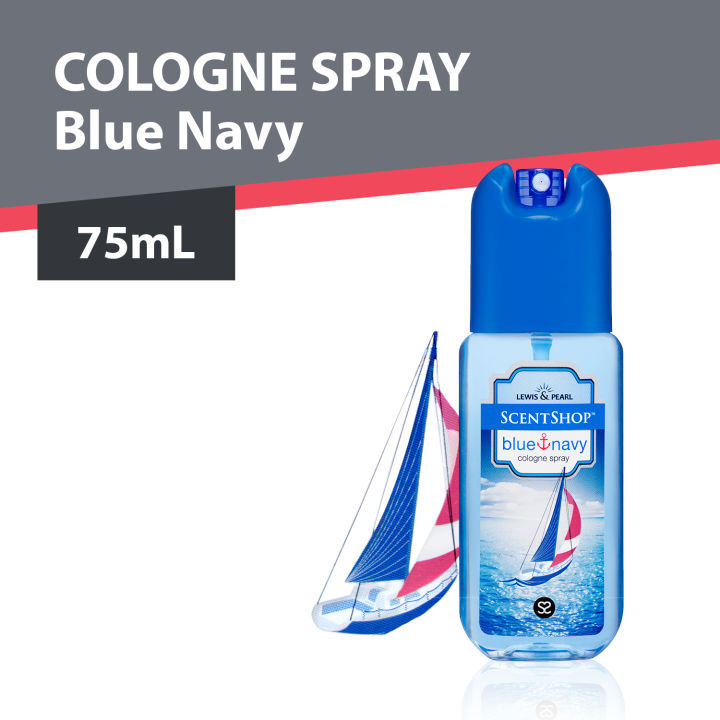 Lewis And Pearl Cologne Spray Blue Navy 75ml Blue Navy Travel Size