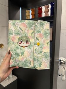 Portable Rollable A5 Pregnancy Check Report Album Maternity Data Collection Folder A4 Size Delivery Inspection Storage Book