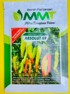 Benih Cabe Rawit ABSOLUT 69  dari MMT kemasan 10gram MANTAB