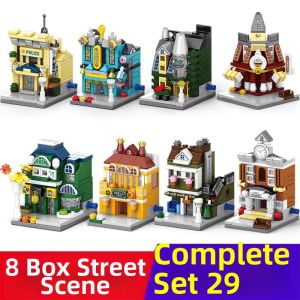 YIXINGMING | Intelligent Building Model Toy European Style Street Scene Simulation