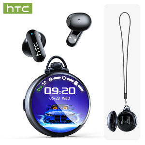 HTC | Tai Nghe Thông Minh HTC NE71 AI Translator Với Thời Lượng Pin Dài Dây Đeo Cổ Di Động Tai Nghe Bluetooth Không Dây Màn Hình Cảm Ứng HD Dùng Hàng Ngày