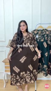 DASTER SUPER JUMBO LD 140 BUSUI TERBARU MOTIF PIKKA KEKINIAN DRESS WANITA BIGSIZE PIYAMA TIDUR VIRAL