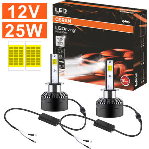 Osram | OSRAM H7 H4 H11 LED Lights Original 6000K Car Headlight H1 H8 HB3 HB4 HIR2 9012 9005 9006 Super Bright Fog Lamp Auto Bulb DRL
