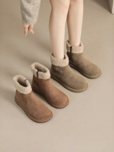 Josiny | Vintage All-Season Warm Faux Fur Snow Boots