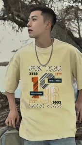 LC.TRADING  เสื้อยืดแฟชั่นทันสมัย ใส่ได้ทั้งผู้หญิงเเละผู้ชาย เสื้อคอกลม เเขนสั้น ใส่สบาย ใส่ได้หลายรูปแบบ B0006