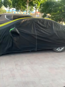 ผ้าคลุมรถยนต์ ผ้าคลุมรถกันน้ำ ผ้าคลุมรถยนต์กันแดด กระบะ 4 ประตู วัสดุคุณภาพ หนา ป้องกันแดด Honda City Toyota Ativ SUV