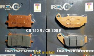 ผ้าเบรคหน้า-หลัง Honda CB150 R CB 300 R YASAKI REVOTEQ แท้