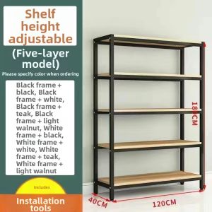 MOLORE | Steel-Wood Multi-layer Display Rack