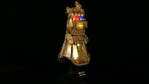 Light Kit 76191 Marvel Infinity Gauntlet (Only LED Light kit No blocks Model)