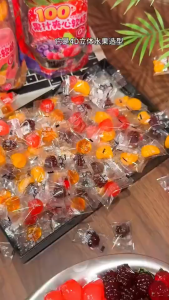 [Available] Peelable Gummy Sweet Soft Fruit Candy - Fun 3D Peeling Experience Soft & Chewy 100g/250g/500g