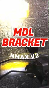NMAX V2 / NMAX V2.1 MINI DRIVING LIGHT LED BRACKET HEAVY DUTY FOR YAMAHA NMAX 2020 & 2021 SPEEDMOTO