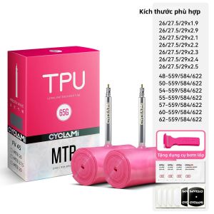 CYCLAMI | Lightweight Bicycle Inner Tube TPU Material French Valve