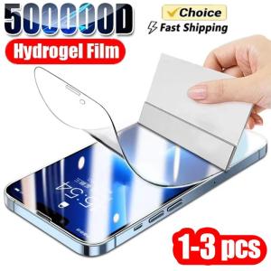 TAOYUNXI | 1-3Pcs Soft Hydrogel Film For iPhone 18 17 16 Pro Max 15 11 14 Plus 12 13 Mini XR 8 7 Plus 18promax Protective Screen Protector