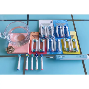 รับประกันห้าปี Oral-B หัวแปรงสีฟันไฟฟ้า หัวแปรงไฟฟ้า แปรงสีฟันไฟฟ้า toothbrush electric แปรงไฟฟ้า 4pcs Electric toothbrush head for Oral B Electric Toothbrush Replacement Brush Heads แปรงฟันไฟฟ้า หัวแปรงสีฟัน ใช้ได้ทุกรุ่น