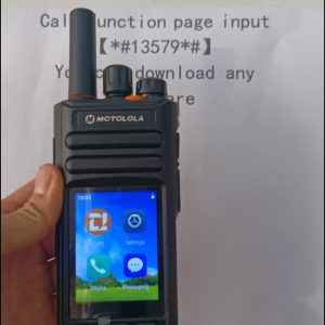 Bidirectional wireless intercom touch screen handheld intercom 2G/4G Zello WiFi Bluetooth phone function MOTOROLA 6000mAh battery capacity 8000 kilometer wide range intercom device