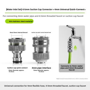 LUTIAN | Stainless Steel Quick Connect Water Hose Fitting