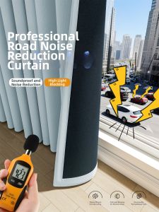 Light Blocking Noise Reduction Soundproof Heat Insulating Curtain