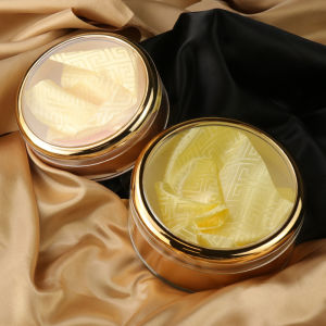 Golden Edge Acrylic Box Inner Box Birds Nest Ophiocordyceps Sinensis Dendrobe American Ginseng Packing Box without Lock Plastic Transparent round Box