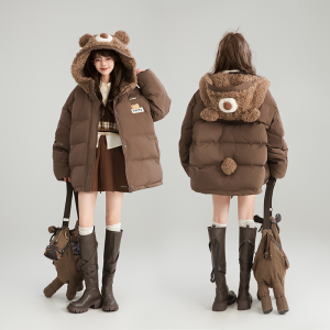 Keiko | Áo Khoác Dày Sheepskin Phong Cách Retro
