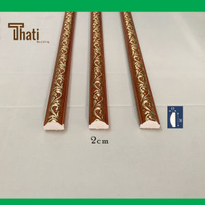 Phào chỉ nhựa phào chỉ tường 2cm vân gỗ