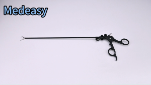 Laparoscopic Instruments Maryland Dissector 5*450mm Net pattern pliers head with Storz handle
