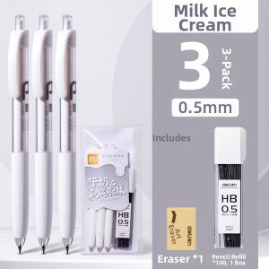deli | Ergonomic Soft Grip HB Automatic Pencil 0.5mm