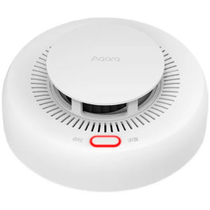 Aqara | NEW Aqara Smoke Detector Sensor Zigbee Smart Fire Alarm Monitor Sound Alert Home Security Works With Xiaomi Mijia Mihome Homekit