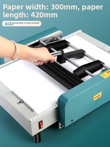 Good | Automatic Stitching and Folding Machine A3 A4 Paper Bookbinding Stapler