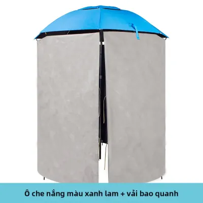 Ô Dù Đi Cá Hai Lớp Đầy Đặn