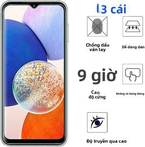 Bộ 3 Miếng Dán Bảo Vệ Màn Hình Kính Cường Lực Cho Dòng Redmi Note - Tương Thích Với 11 11S 14S 14 SE 13 12 5G Pro 4G 13R 12R 12T 11E - Chống Trầy Xước HD Clear
