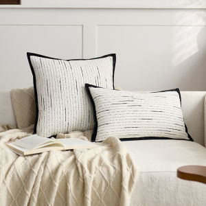 DIHUANTUO | French Cream Vintage Star Style Pillow Cover
