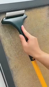 แปรงขัดมุ้งลวด 2in1 ทำความสะอาดกระจกได้ แปรงทำความสะอาดมุ้งลวด ทำความสะอาดหน้าต่างได้เป็นอย่างดี 2in1 ไม้เช็ดกระจก แปรง เก็บฝุ่น โซฟา แปรงWindow ยางรูดกระจก ไม้เช็ดกระจก ที่ทำสะอาดหน้าต่าง แปรงขัด