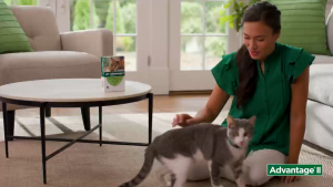 Advantage II Monthly Flea and Fast-Acting Itch ReliefDrops for Cats / Suitable for Cats 8 Weeks of Age and Older